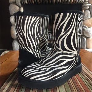 Zebra Ugg Boots
